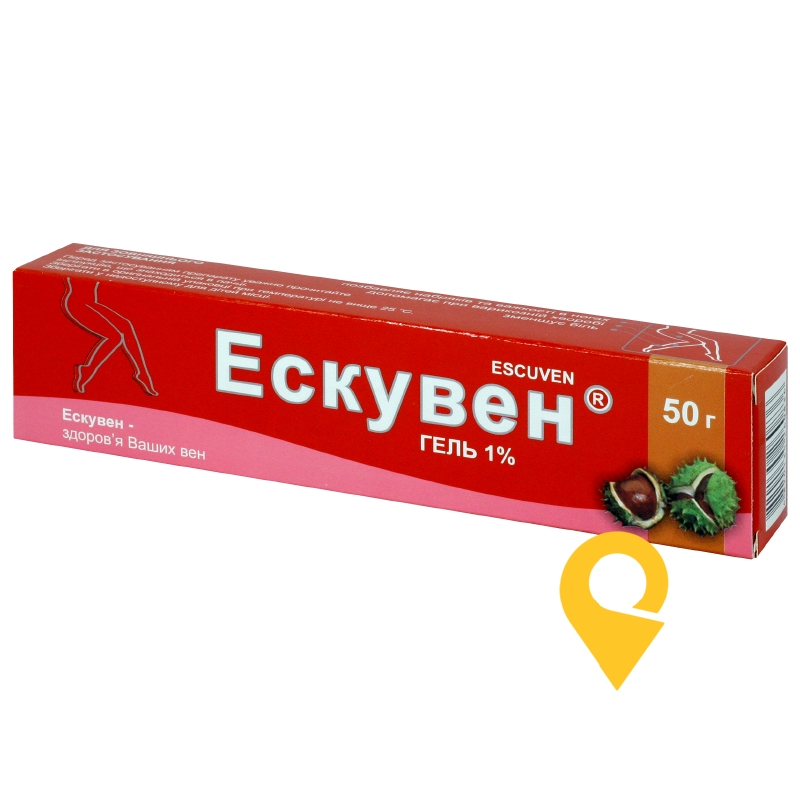 Ескувен гель 1 % 50.г Тернофарм (Україна)