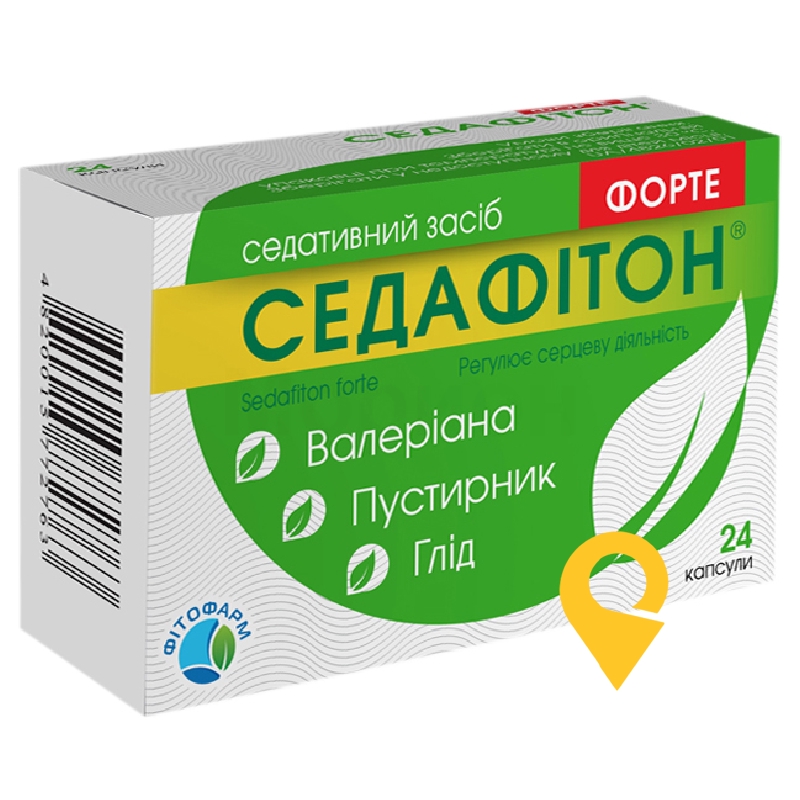 Седафітон форте капс. №24 Фітофарм (Україна)
