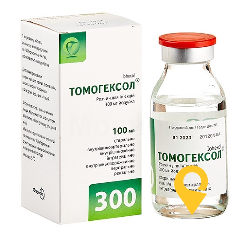 Томогексол®, розчин для ін'єкцій, флакон, №1