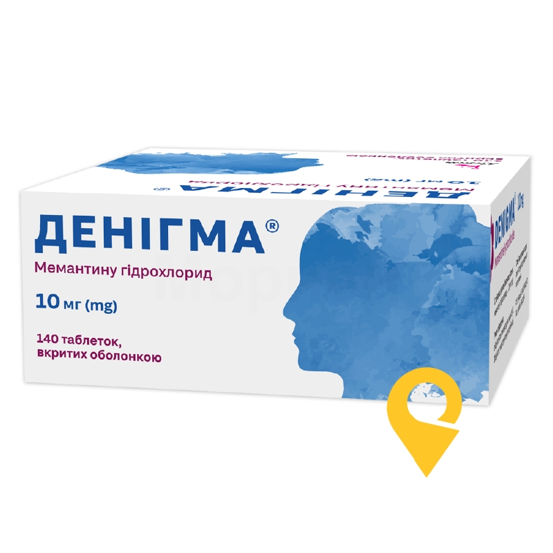 Денігма табл. 10 мг №140 Кусум Хелтхкер (Індія)