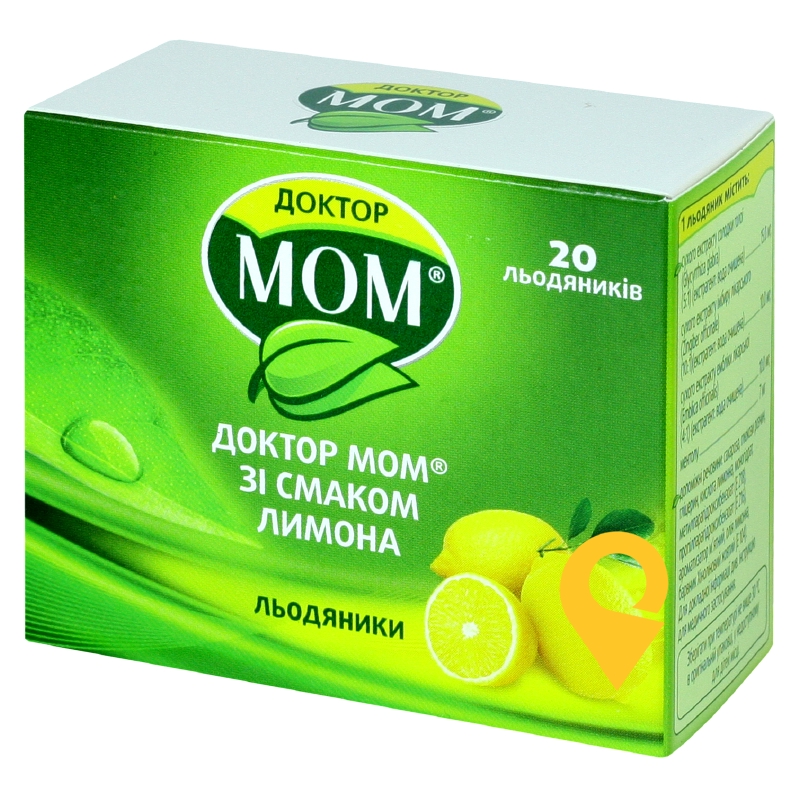 Доктор Мом льодяники зі смаком лимона №20 Юнік (Індія)