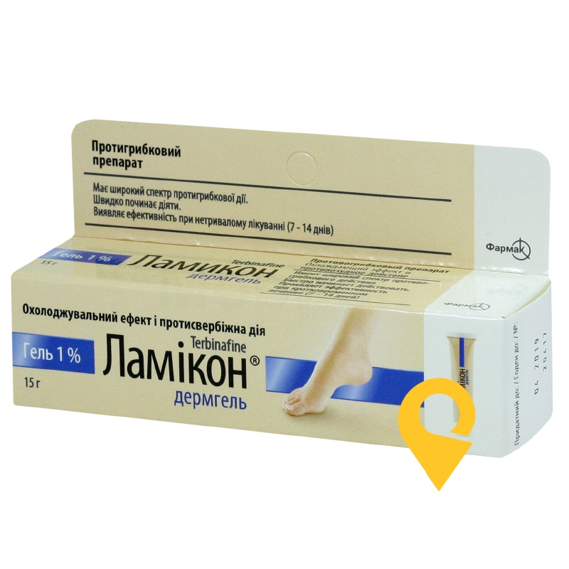 Ламікон® дермгель, гель, туба, №1