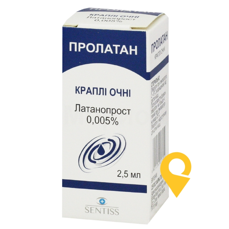 Пролатан, краплі очні, флакон з крапельницею, №1