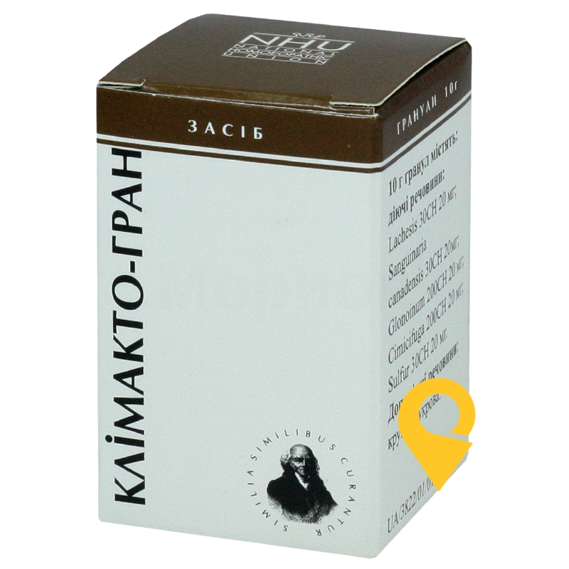 Клімакто-гран гран. гомеопат. 10.г НГС (Україна)