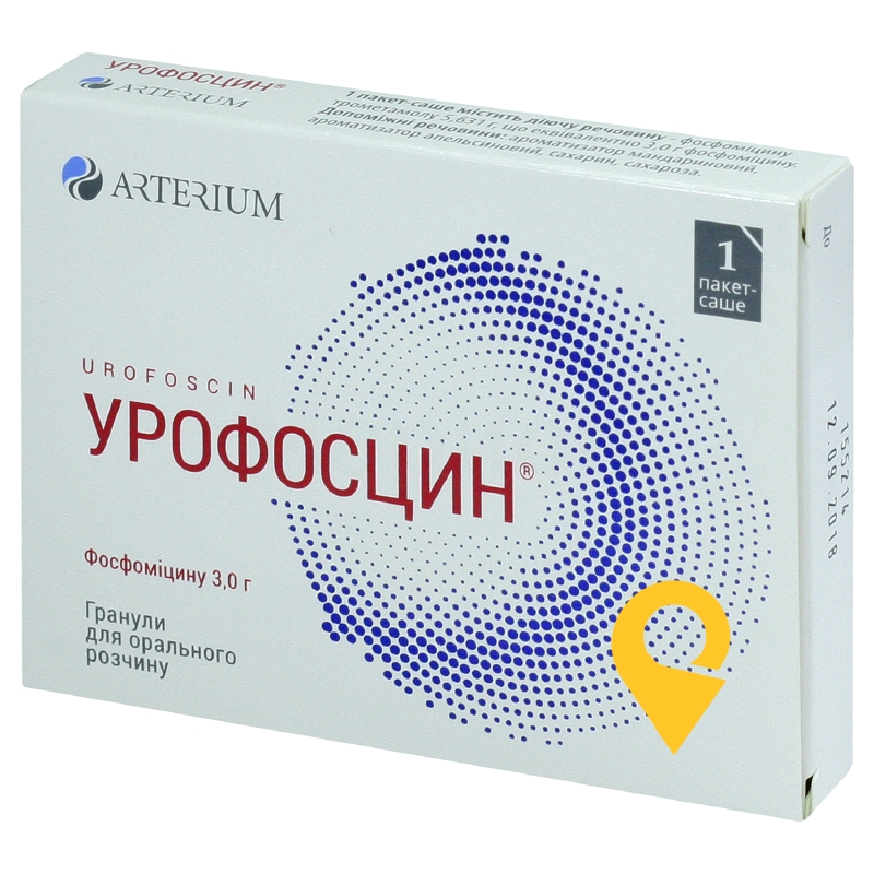 Урофосцин®, гранули для орального розчину, пакет-саше, №1