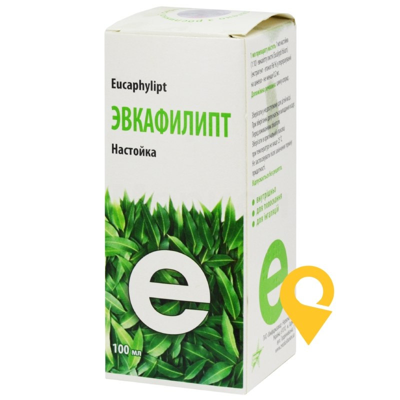 Евкафіліпт настойка 100.мл Червона зірка (Україна)