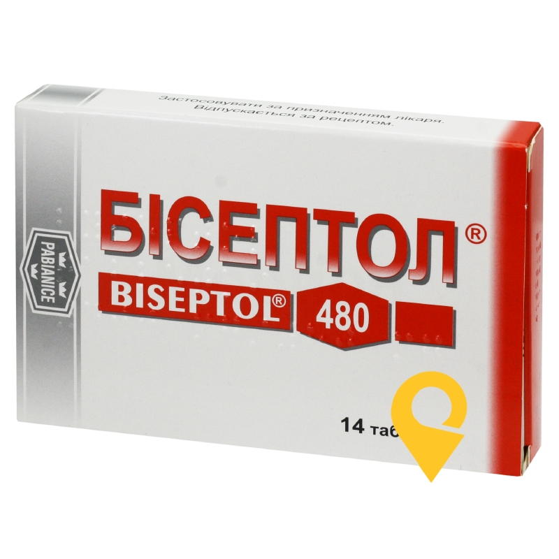 Бісептол®, таблетки, блістер, №14