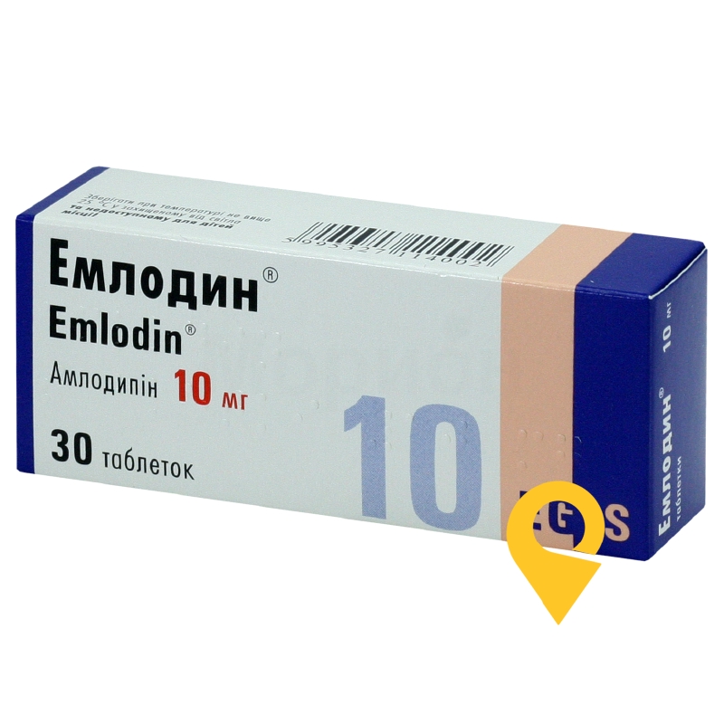 Емлодин®, таблетки, блістер, №30