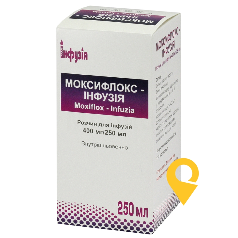 Моксифлокс-Інфузія®, розчин для інфузій, пляшка, №1