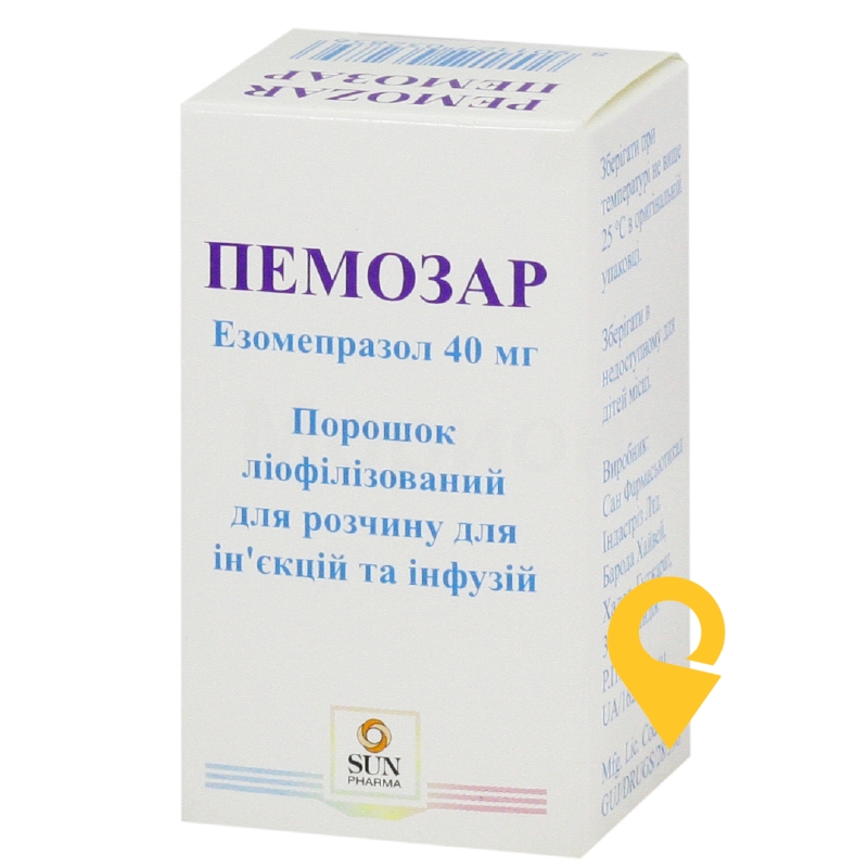 Пемозар, порошок ліофілізований для розчину для ін'єкцій, флакон, №1