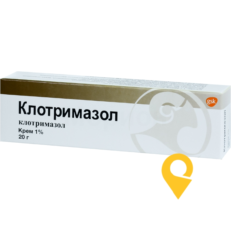 Клотримазол крем 1 % 20.г Delpharm Poznan S.A (Польща)