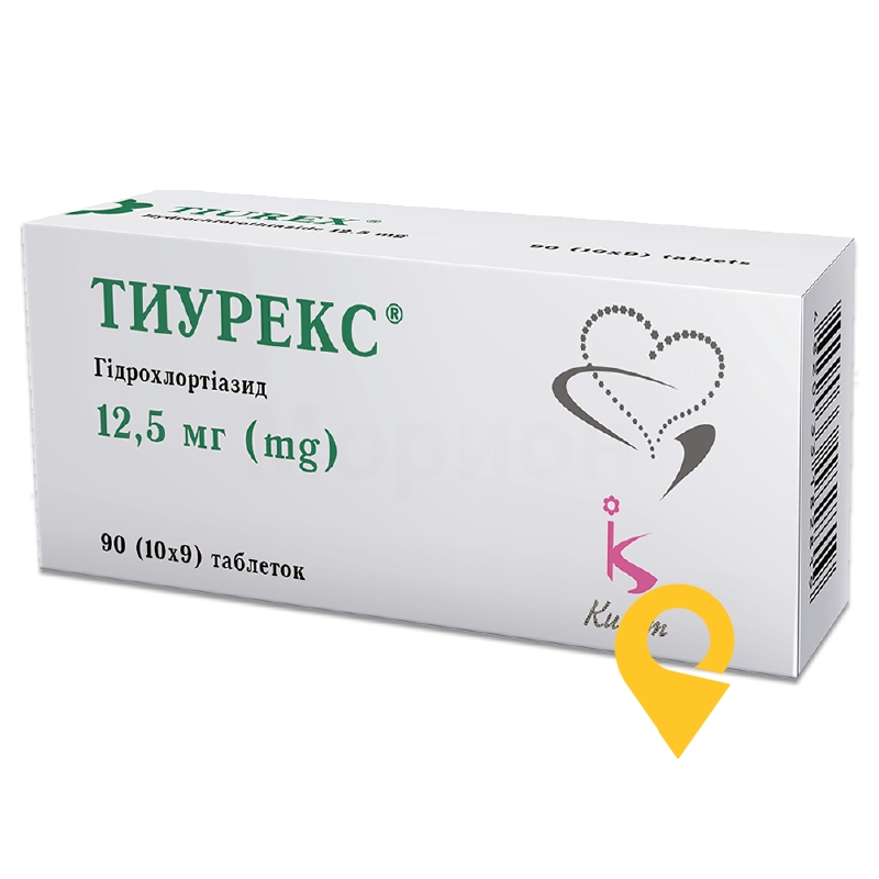 Тиурекс®, таблетки, блістер, №90