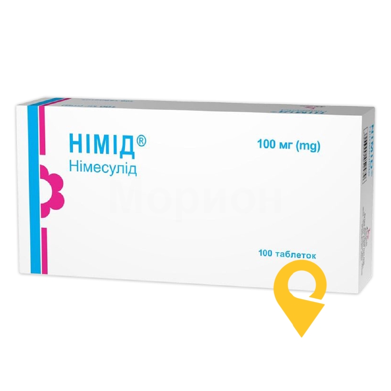 Німід табл. 100 мг №100 Кусум Хелтхкер (Індія)