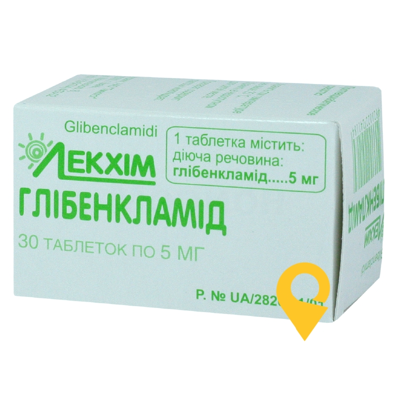 Глібенкламід табл. 5 мг №30 Технолог (Україна)