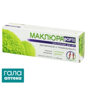 Гель-бальзам для ніг Маклюра форте