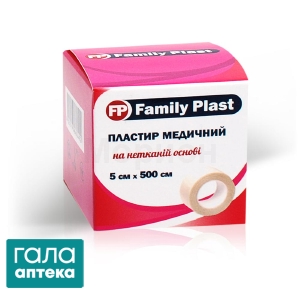 Фемили пласт пластырь на нетканой основе