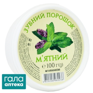 Зубний порошок М'ятний