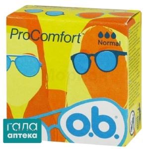 Тампони O.B. про комфорт нормал