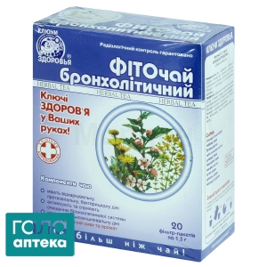 Фиточай бронхолитический