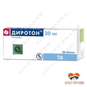 Диротон® табл. 20 мг