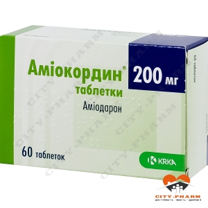 Амиокордин табл. 200 мг