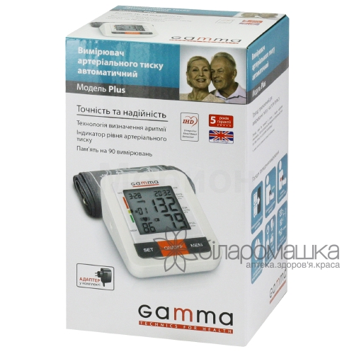 Тонометр Gamma (Гамма) Plus 4Gen автоматичний 1 шт