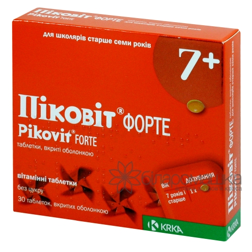 Піковіт форте таблетки вкриті оболонкою блістер 30 шт