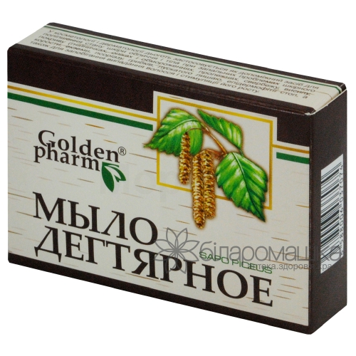 Мило Golden Pharm (Голден Фарм) для тіла Дігтярне 70 г