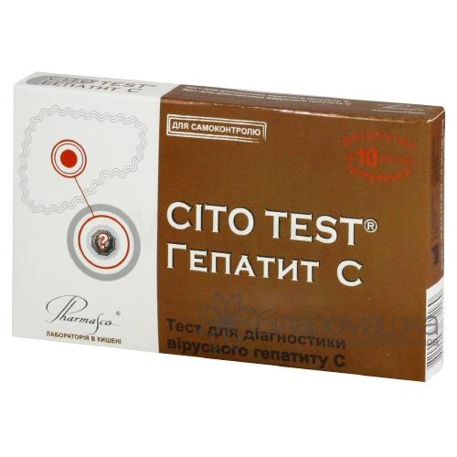 ТЕСТ CITO TEST HCV для визначення антитіл до віруса гепатита С