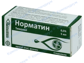 Норматин краплі оч. 0.5% 5мл фл.-крап.