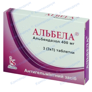 Альбела таб.400мг №3